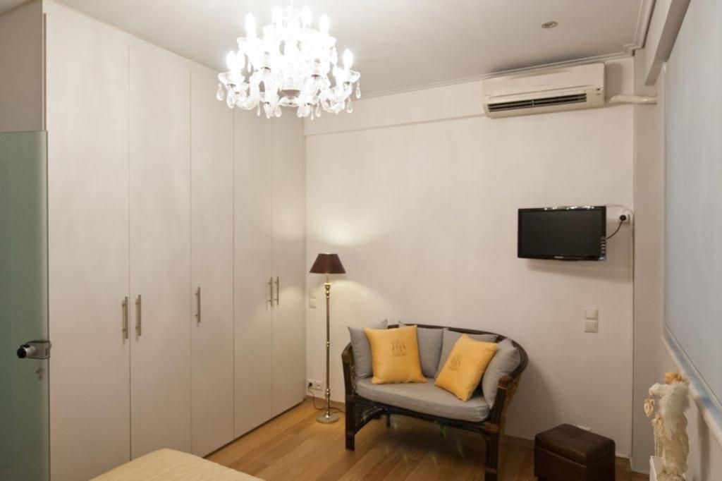 Acropolis Luxury Apartment With Balcony Athen Exterior foto