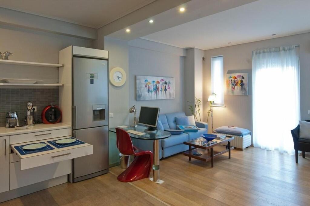 Acropolis Luxury Apartment With Balcony Athen Exterior foto